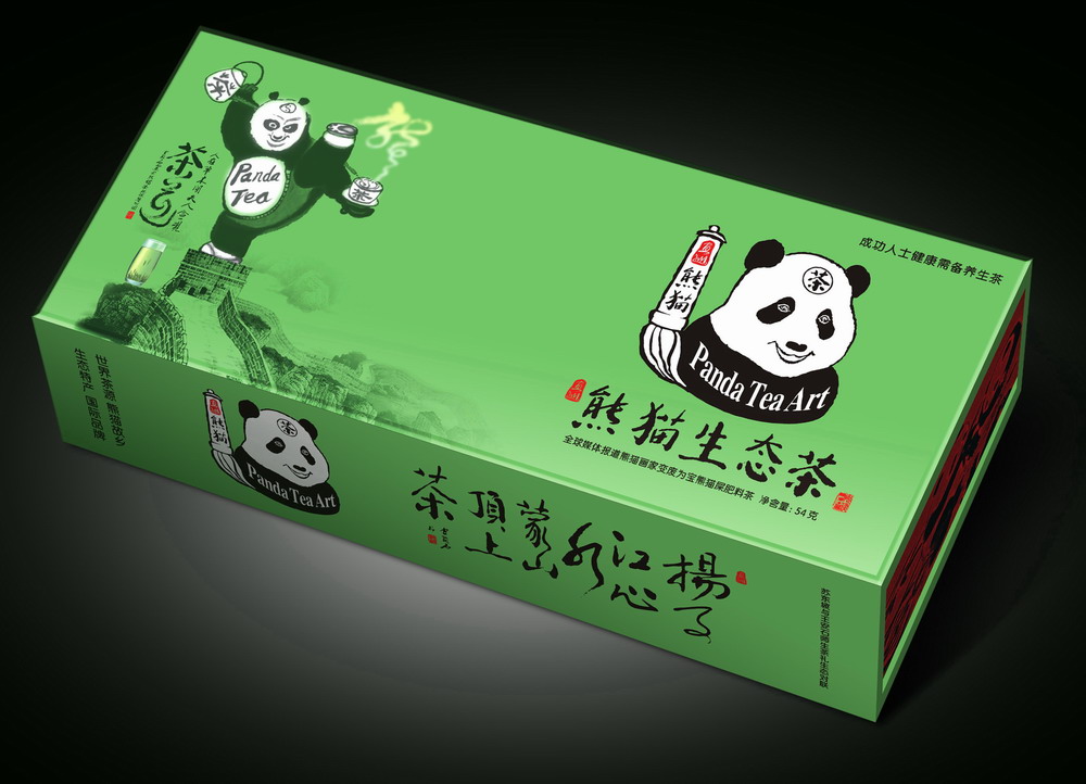 熊猫茶玉女春芽-竹芽清-56克