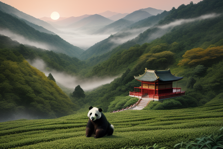 'Tu Ling Ji' AI Animation Revives Tea Ancestor Legend — Mengding Mountain Tea Culture Goes Digital