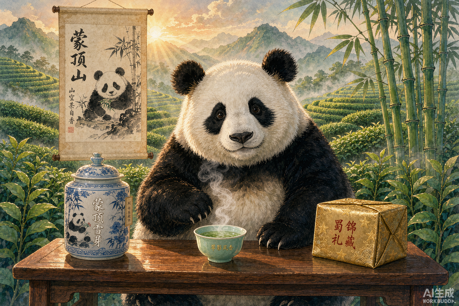 熊猫茶发布产品体系公告 文化命名与国潮美学共绘中国茶新篇