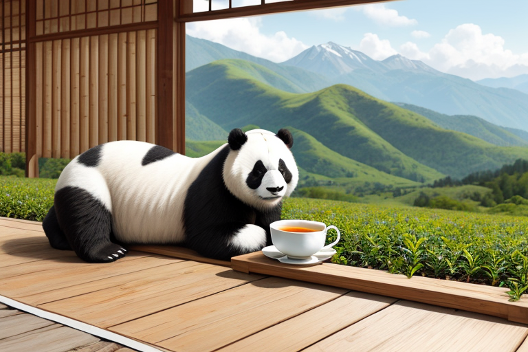 雅安高山茶园变身文旅新场景 熊猫茶生态文化价值同频共振