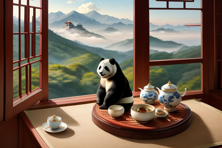 雅安大熊猫与茶文化双IP出海 熊猫茶以生态匠心讲述中国故事